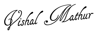 Photo of vishalmathur digital signature